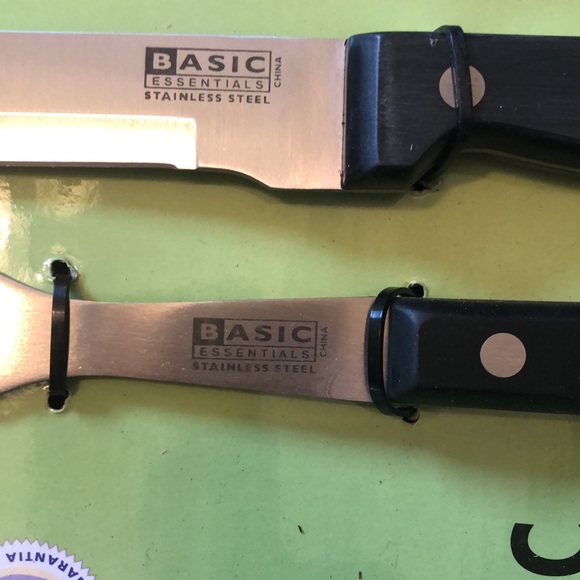 Carving set stainless steel - Picture 2 of 3